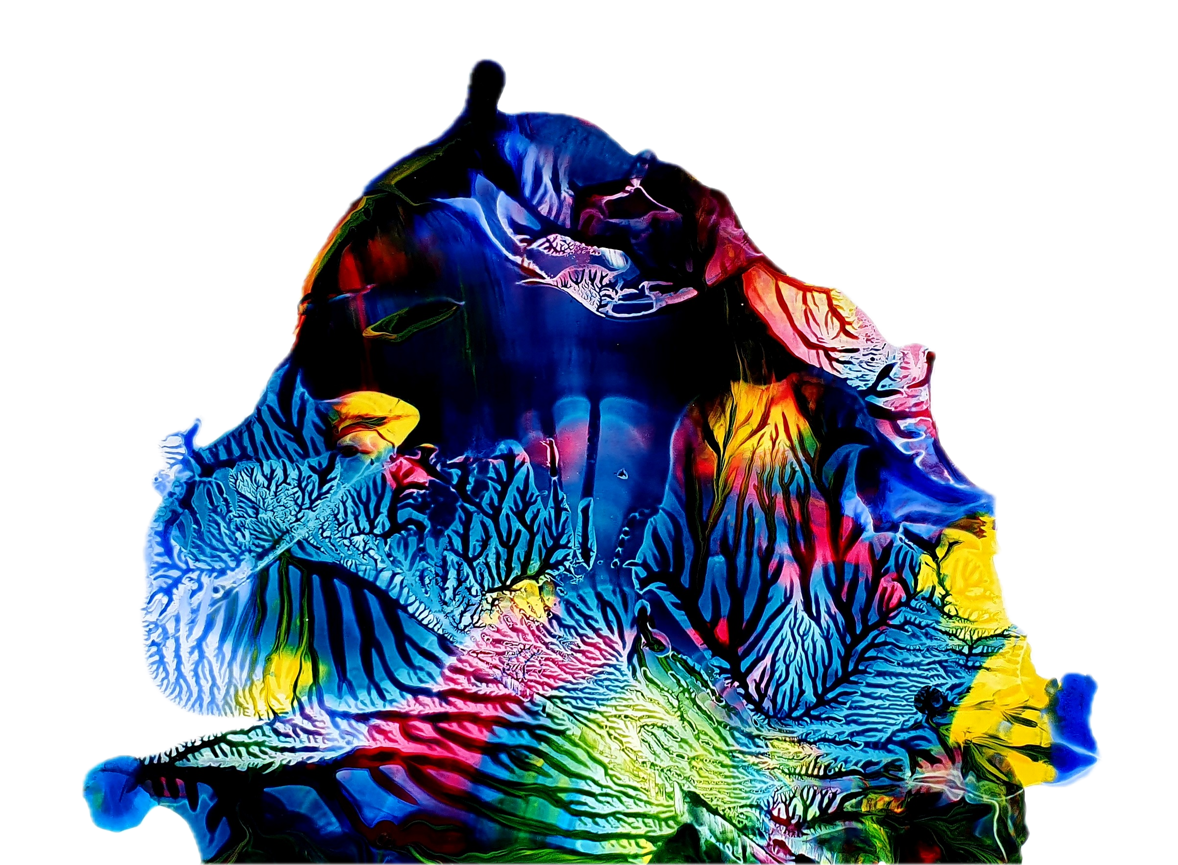 Kağıt Üzerine Akrilik Boya 30x40 cm Denge 2021